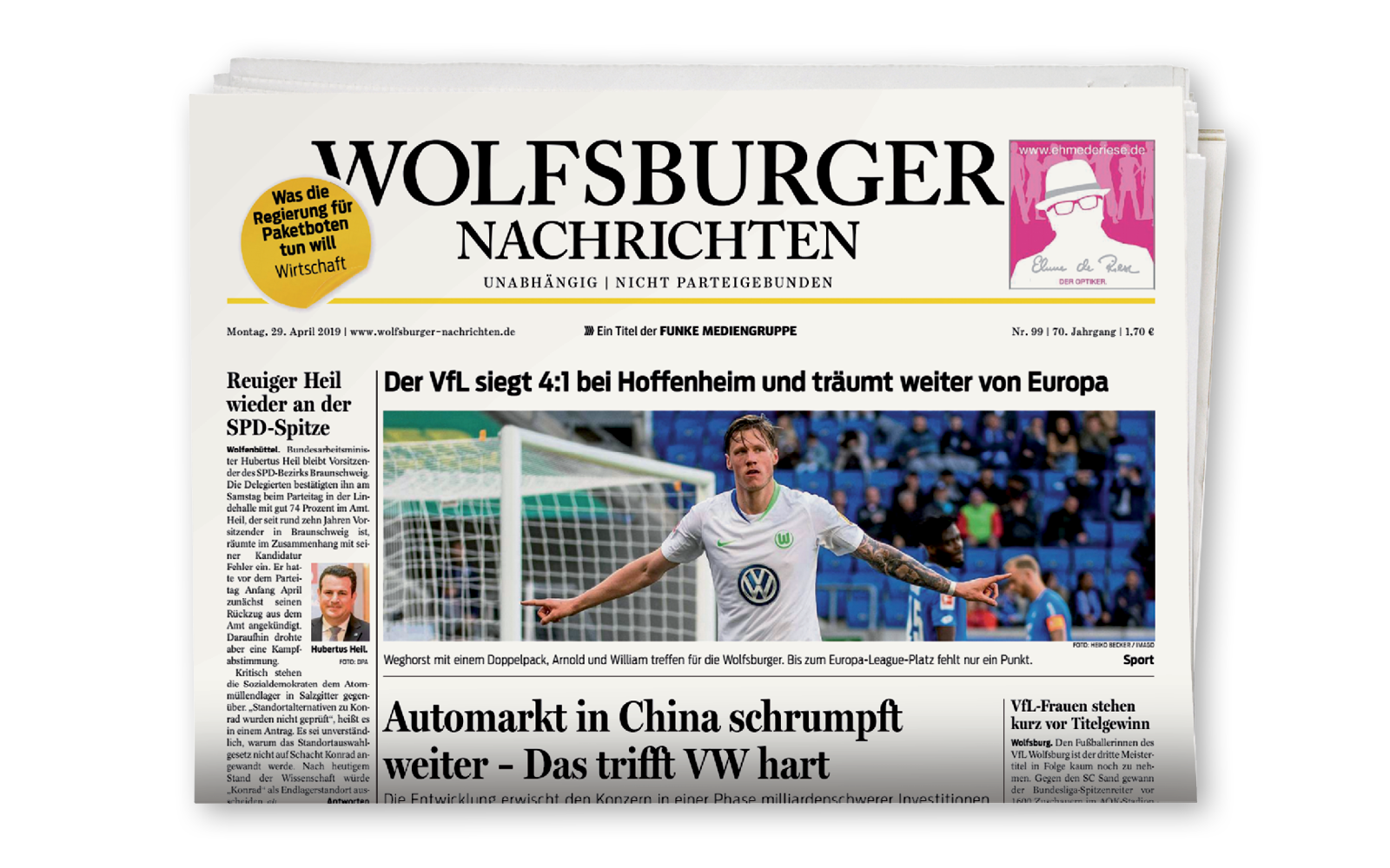 Das E-Paper ist im Premium-Abo inklusive.